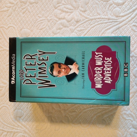 Lord Peter Wimsey Murder Must Advertise 4 VHS BBC Drama Mystery 1973 Series - Picture 1 of 11